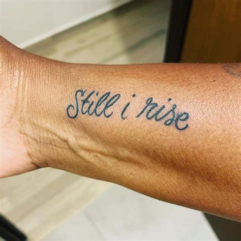 still i rise tattoo ideas